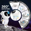 Novo Astronauta Crianças Projetor de Luz de Quarto Starry Galaxy Star Night Lights Brinquedos de Projeção para Meninas Meninos HKD230704