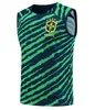 22/23/24 Maglia sportiva brasiliana a maniche corte 2023 G.JESUS COUTINHO Maglia da calcio per adulti senza maniche brasiliana