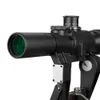 Mira tática Svd Dragunov 4x26 Red Iluminada para caça Rifle Scope Shooting Ak Scope Red Dot Hunting Optics Hunting Laser