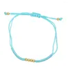 Charm Bracelets Vlen Love Heart Bracelet For Women Girl Gift Boho Summer Handmade Braided Adjustable Corda Jewelry