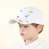 2023 어린이 모자 면화 야구 모자 화려한 야구 모자 배디 여자 소년 Sunhats 조정 가능한 모자 자수 스냅 백 DH053