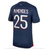 2023 2024 PARIS koszulki piłkarskie maillot de foot MBAPPE HAKIMI MARQUINHOS Paris koszulka piłkarska 23 24 FABIAN psgs hommes enfants kids MEN