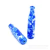 Smoking Pipes Spot gros et petit tuyau en métal Tuyau de poterie bleu et blanc et ensemble de fumer
