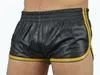 Men's Shorts Leather Lammnapa Boxer Sports Short Pants Show Original Title 230703