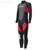 Wetsuits Drysuits Premium 3mm Neoprene Wetsuit män dykning våtdräkt full kostym långa ärmar våtdräkter m-xxxl för simning snorkling frigiven hkd230704