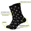 Chaussettes pour hommes Mens Match-Up Skl and Crossbones Patterned Cotton Blend Dress Drop Delivery Apparel Underwear Dhsup