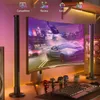 Smart RGB Light Bar Luci notturne con controllo APP Music Sync Retroilluminazione ambientale per PC TV Gaming Soggiorno Lampada da tavolo HKD230704