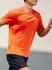 Kadınlar shirt hızlı kuru tişört erkekler kısa kollu fitness gömlek eğitmeni koşu spor salonu tişört giyim hızlı kurutma tee spor takımı forması adam 230704