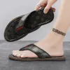 Med boxdesigner tofflor sommarmode blommor blommor brokad gummi bred platt bild mens strand kausal sandaler flip flops wb 1238 1892