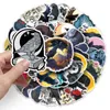 50 st Crow Stickers Pack Vattentät Vinyl Stickers Ej slumpmässigt för Bilcykel Bagage Laptop Skateboard Scrapbook Vattenflaska Dekal