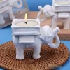 Candle Holders Wedding Favors "Lucky Elephant" Tea Light Holder Decoration Table Centerpieces Home Decor Christmas Decorations