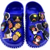 Shoe Parts Accessories Wholesale Mix 100PCS Cartoon BLM Series Silicone Shoes Charms For Kids Party Gifts Character Cute Accessories Buckles 230703