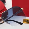 2023 Brillen, Hitzewelle Klassische Sonnenbrille Rundes Design Brillen Sonnenbrillen Mode Luxus Metalldesigner Goldrahmen Sonnenbrille Männer Frauen xx