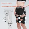 Back Massager EMS Muscle Stimulator Massage Thigh Shaper Bands Foot Leg Machine Slimming Electric Girdle To Lose Weight Bodybuilding 230704