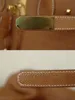 10A Tote Bag Top Qualidade Espelho 1: 1 Cera de Mel Costurada à Mão Luxo Mulheres Bolsa Gold e Silver Lock Designer Bag Side Serial Number com caixa