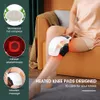 Leg Massagers Wireless Heating Massager Knee Pad Electric Physiotherapy Vibration Kneecap Treasure Shoulder Joints Pain Relief Massage 230704