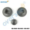 Oversee 6G5 Gear Set Para Yamaha Outboard 2/4T 150HP 175HP 200HP 6G5-45560 45551 45571