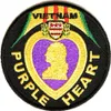 Le patch personnalisé Vietnam Purple Heart peut être cousu ou repassé sur le badge222F