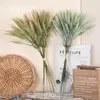 Decorative Flowers Artificial Setaria Grass Plastic Plants Fake Leaf Foliage Bush For Home Wedding Decoration Party Supplies