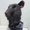 Drôle de bande dessinée Rat Animal Souris Latex Masque Cosplay Party Déguisement Nouveauté Mascarade Zoo Props L230704