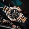 Другие часы Pagani Design Fashion Brand Quartz Men Automatic Date Watches Diving 100M Sport Chronograph Sapphire Glass Casual Watch VK63 230703