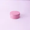 Pink 10g 15g 25g 30g 50g 60g Aluminum Jars Lip Balm Pot Skin Care Cream Eyeshadow Lipgloss Liquid Base Foundation Container Tins Bdcej