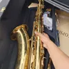 عالي الجودة Q3 Tenor Saxophone BB Tune نمط منحوت يدويًا مزدوج مضلعة أداة خشبية معززة بحالة
