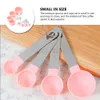 Measuring Tools Raw Material Reusable Measuring Spoon Tablespoons Plastic Cup Color Teaspoon Cat Cups R230704