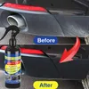 Améliorez le restaurateur de plastique de voiture en noir brillant, produits de nettoyage de voiture, restauration du cuir et du plastique, polissage et réparation de revêtement automobile