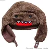 Cartoon Big Mouth DOMO Bomber invernale Ushanka Cappello di pelliccia russo Caldo ispessito Paraorecchie Cap per uomo Donna Ragazzi Ragazze Cappelli2053202x