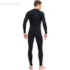 Wetsuits Drysuits Adult Surfing Wetsuit Men Swimwear Diving Suit Nylon M-3XL Full Wetsuit Diving Snorkeling Body Suits HKD230704