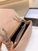 Lüks Tasarımcı Omuz Çantaları Loulou Citred Orijinal Deri Crossbody çanta Y-şekil zincir kadın çanta siyah moda cüzdan mini çanta üst sınıf 3 boyut 7 renk