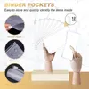 Binders Binder Binder Binder Binder مع Zipper Envelope Budget Cash Envelope 14 قطعة من مخطط الميزانية مع المغلف النقدي 230704