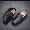 Sneakers Genuine Leather Children's Kids Dress Shoes For Boys Baby Girls Mocassins Fashion Shoes Casual Flat Slip On Mini Loafers 230703