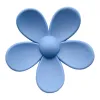 2021 koreański duży mocny uchwyt niebieski kwiat eleganckie matowe pazury różowy klips pazur akcesoria fryzjerskie