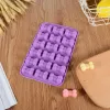 18 enheter 3D Sugar Fondant Cake Dog Bone Form Cutter Cookie Chocolate Silicone Forms Decorating Tools Kitchen Pastry Baking Forms 0704