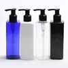 Opslag Flessen 30pcs 250ml Lege Zwarte Vierkante HUISDIER Shampoo Lotion Pomp Container Plastic Cosmetische Verpakkingen Met Dispenser douchegel