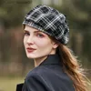 Berets Berets Winter Vintage Berets Caps Für Frauen Französisch Künstler Warme Filz Hüte Baskenmütze Weibliche Feste Achteckige Hüte Herbst Mädchen sboy Cap Z230704