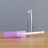 13 ミリリットルミニリップグロスチューブリップスティック DIY リップグロス容器空ボトルパープル詰め替え香水ボトル F3715 Xblid