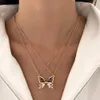 Nouveau Collier Papillon Magnétique Pour Les Femmes Belle Amie Couple Collier Splice Pendentif Collier Chaîne 2023 Cadeau De Fiançailles De Mariage L230704