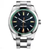 Herren Designer Rolx Top Luxus Air King Serie 40 mm Zifferblatt automatische mechanische Bewegung 904L Stahl Kleie Uhren Armbanduhr Fastrack Uhren für Männer