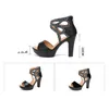 Open Open One Rhinestone Platform Shoes Ladies 2022 Summer Elegant Office Party High Heels Gladiator Sandals بالإضافة إلى حجم 32-43 L230704