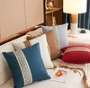 European Luxury Cushion Throw Pillow Pillows Designer Cushion Cover Pillowcase Without Core Jacquard Sofa Bed 2023