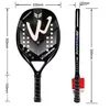 Tennisrackets CAMEWIN 3K Strand Tennisracket Professionele Racket Strand Tennis Carbon Ruw Oppervlak Zand Grit 230703