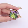 Witch Frogs Enamel Pins Custom Spell Book Magic Wand Potion Moon Phase Brooch Lapel Badge Animal Jewelry Gift for Kids Friends