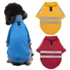 Vêtements pour chiens Pet Automne Hiver Confortable 2 pattes Fluorescence Vêtements chauds Chiot York Tenues réfléchissantes Vêtements Costume