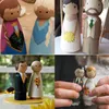 Crafts 50 PCS Natural Unfinished Wood Doll Figures for DIY Painting Decoration Assorted Wooden People Shapes for Arts and Crafts