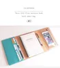 Blocnotes A5 Looseleaf Creatieve Notebook Multifunctionele Coil Notepad Relatiegeschenk Box Set Hand Account Leather Case 230703