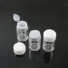 10ml Clear Empry Cosmetic Sifter Loose Powder Jars Container Screw Lid DIY 병 메이크업 도구 리필 가능한 병 F3527 UEETC
