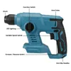 Hamer Cordless Electric Drill Rotary Hammer Drill Demolition Hammer Rechargeable Power Tools互換性のあるMakit 18Vバッテリー